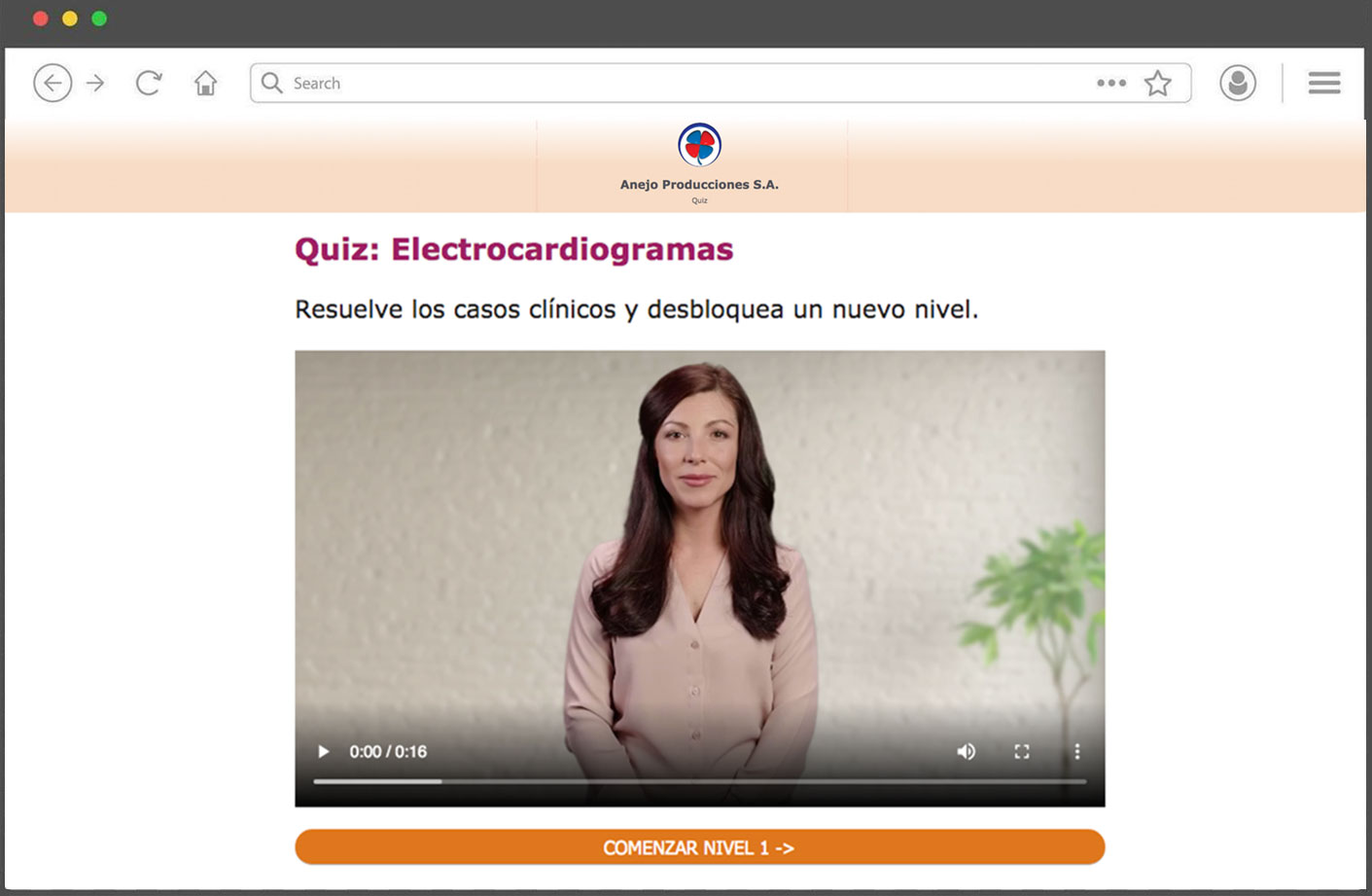 Web app de especialidades
