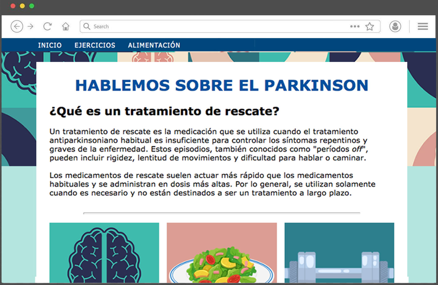 Web app de especialidades